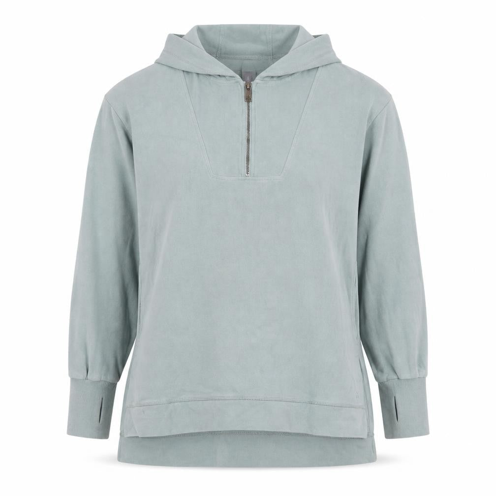 Womens UK Size XS Sweaty Betty Blue Pullover Hoodie