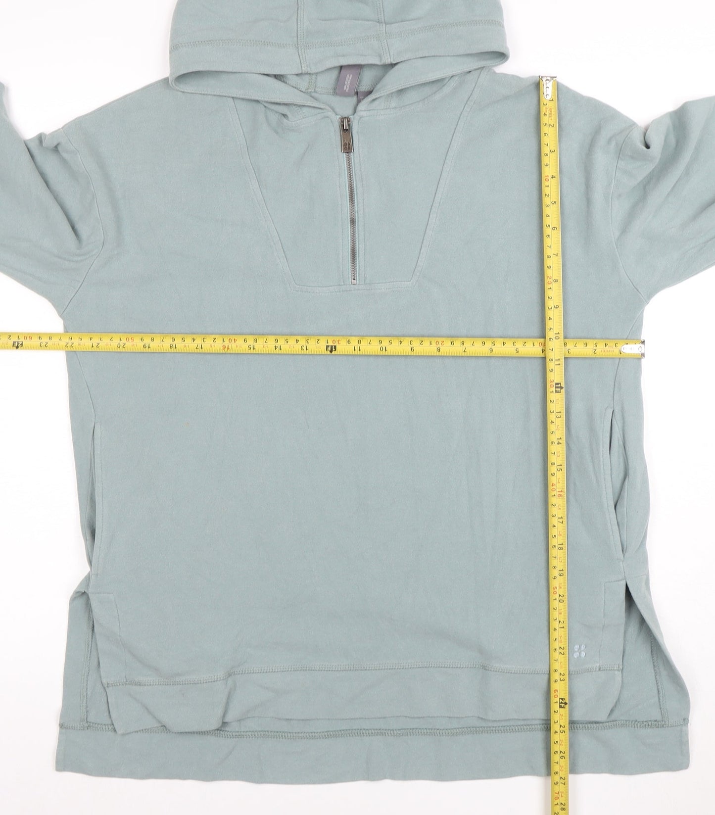 Womens UK Size XS Sweaty Betty Blue Pullover Hoodie