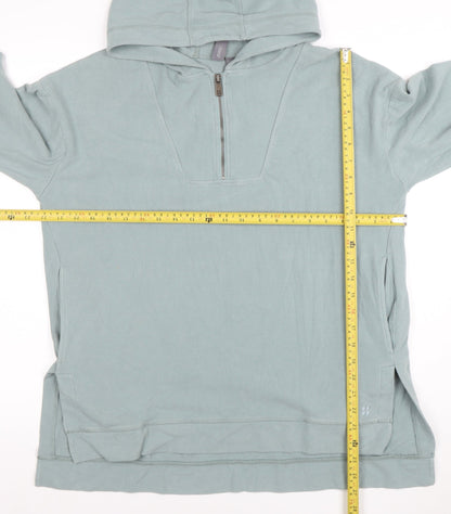 Womens UK Size XS Sweaty Betty Blue Pullover Hoodie