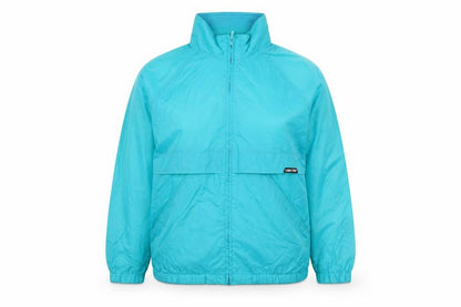 Cabin Creek Women's Blue L Windbreaker Jacket Nylon Full Zip