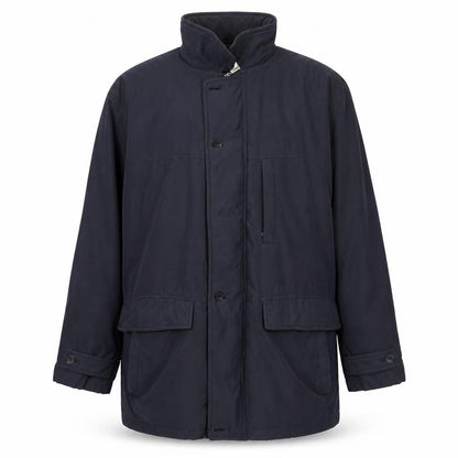 Mens UK Size 42 Oush Blue Overcoat
