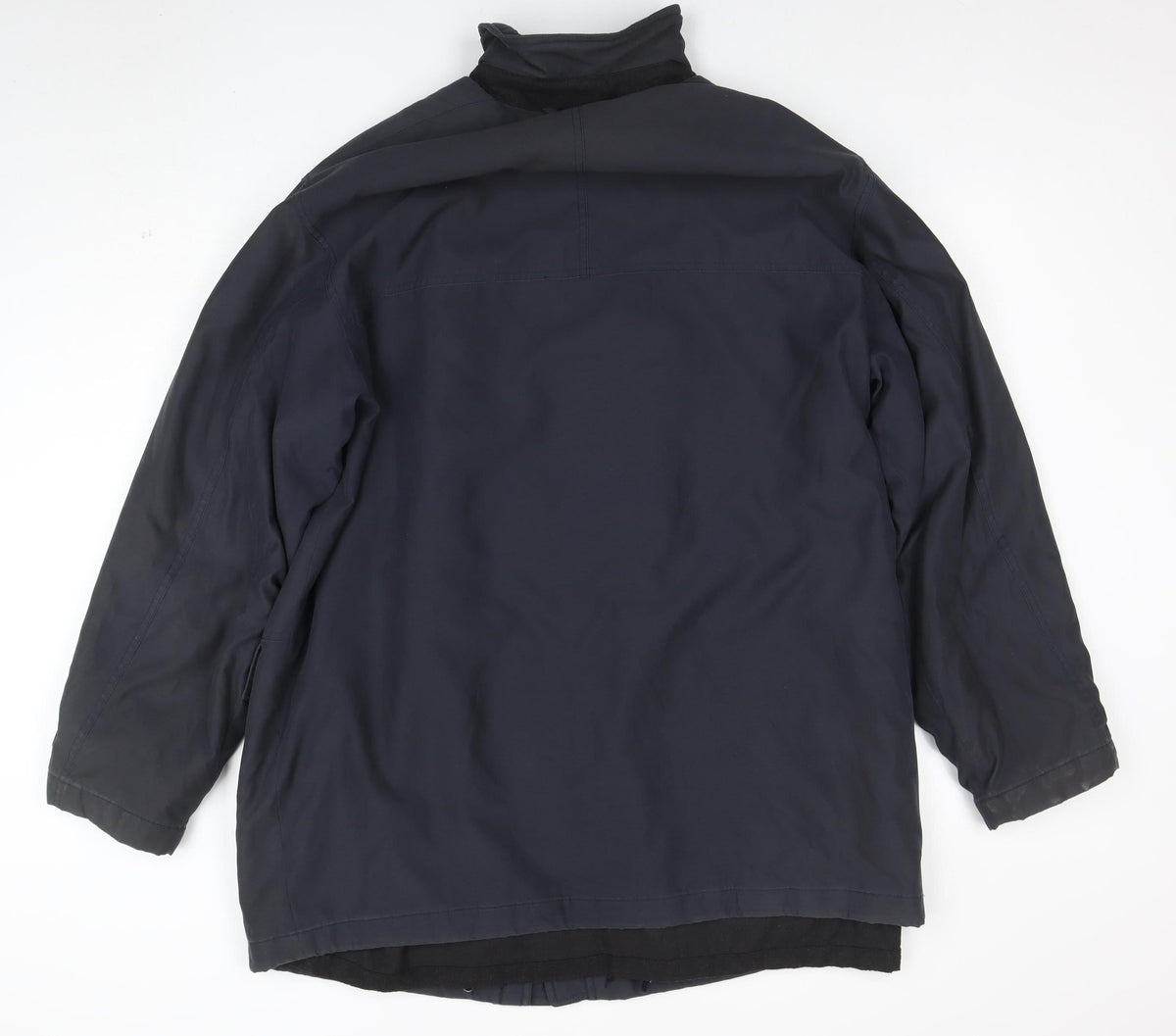 Mens UK Size 42 Oush Blue Overcoat