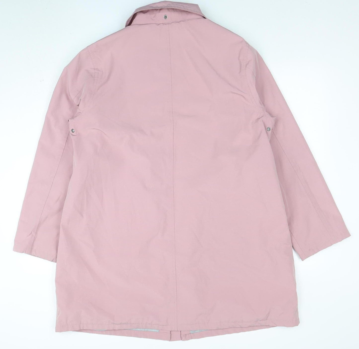 Womens UK Size 18 Cotton Traders Pink Rain Coat