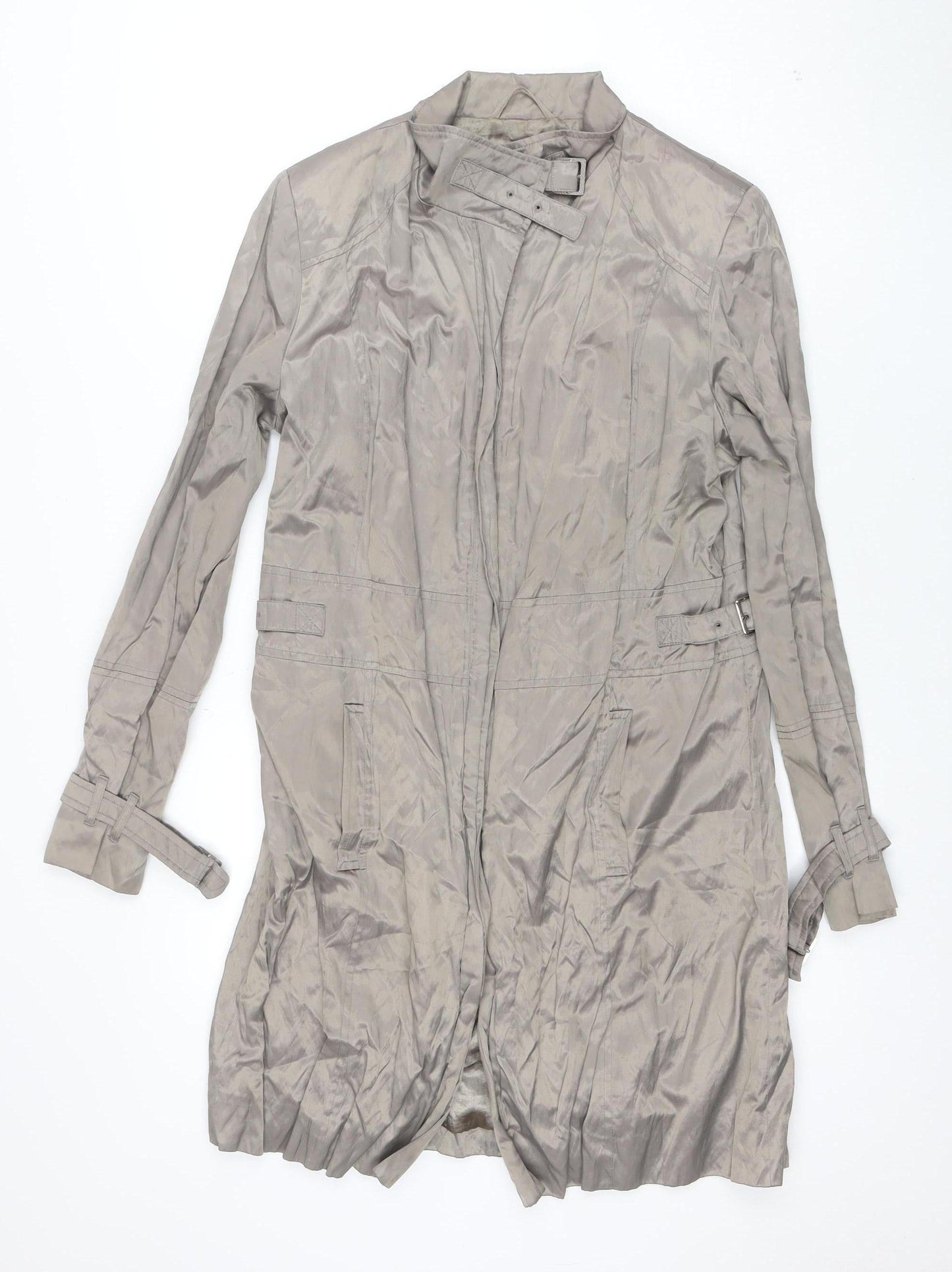 Womens UK Size M Lakeland Beige Trench Coat