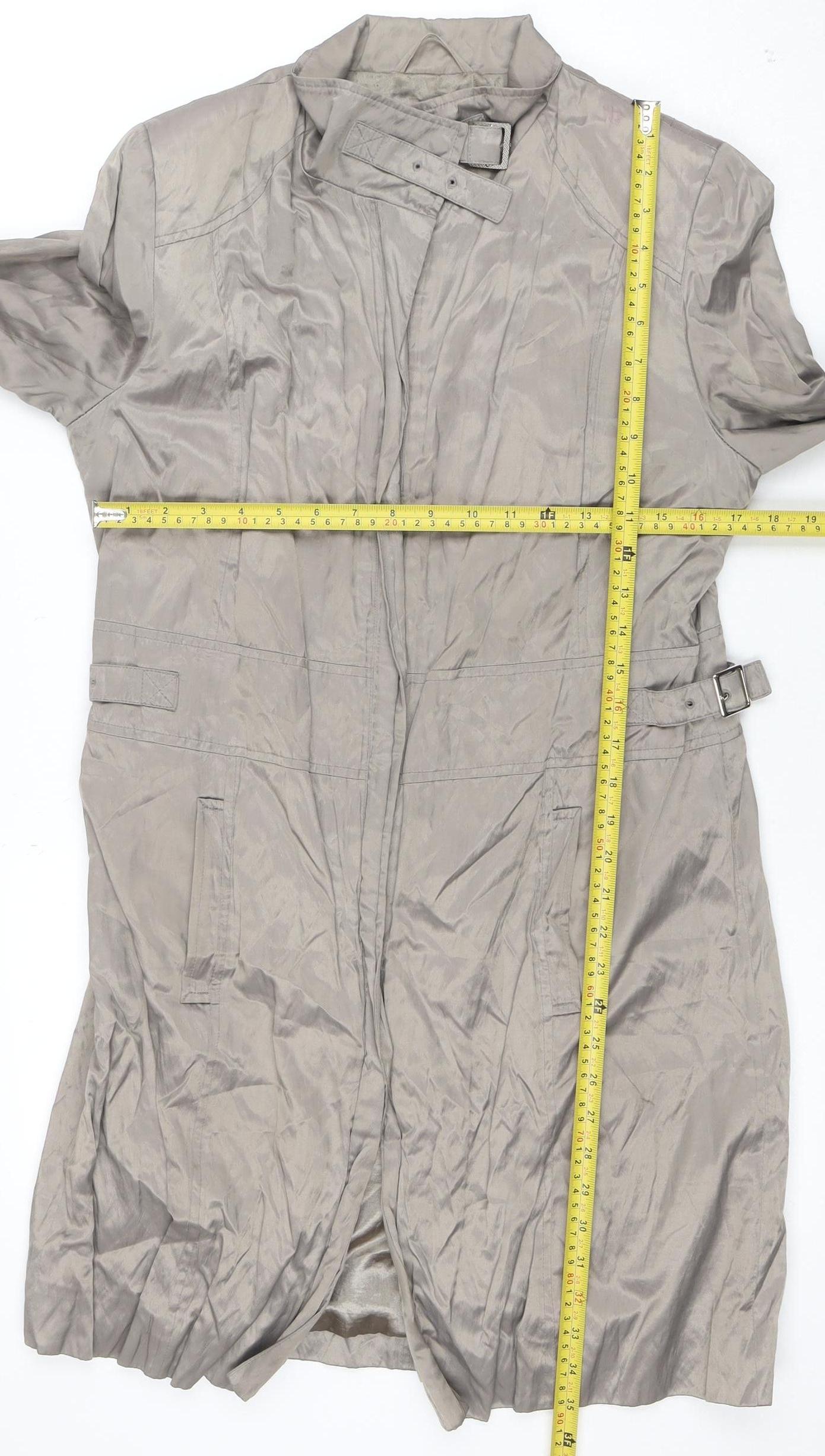 Womens UK Size M Lakeland Beige Trench Coat