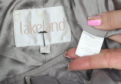 Womens UK Size M Lakeland Beige Trench Coat