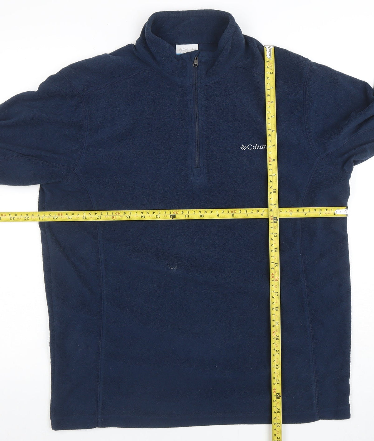 Mens UK Size M Columbia Blue Pullover Sweatshirt