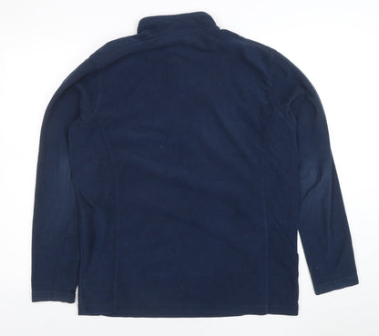 Mens UK Size M Columbia Blue Pullover Sweatshirt