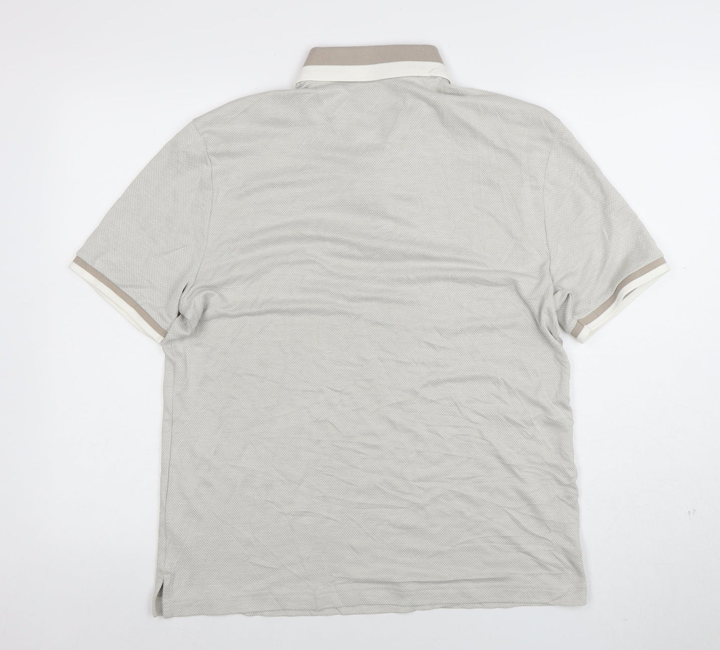 Mens UK Size M Marks and Spencer Cotton Blend Polo Shirt