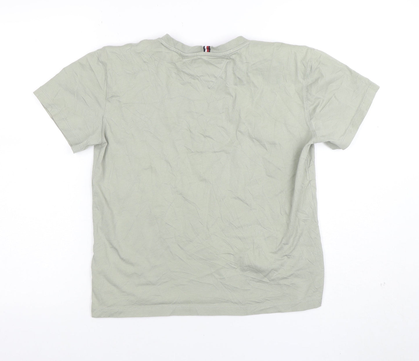 Boys UK Size 16 Years Tommy Hilfiger Beige Basic T-Shirt