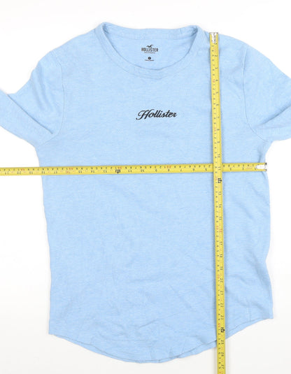Mens UK Size S Hollister Blue Pullover Sweatshirt