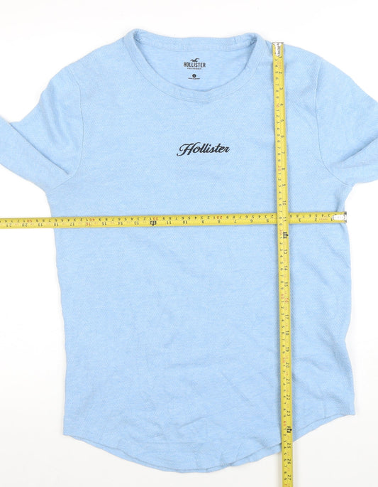 Mens UK Size S Hollister Blue Pullover Sweatshirt