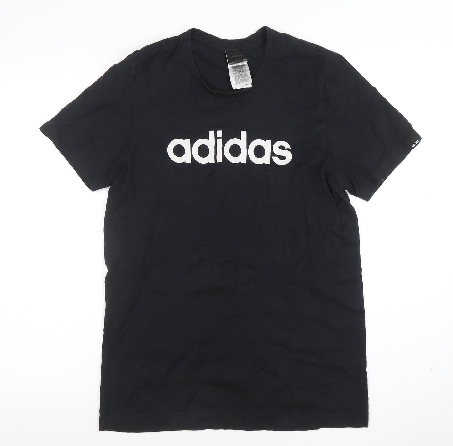 Mens UK Size S adidas Black  T-Shirt