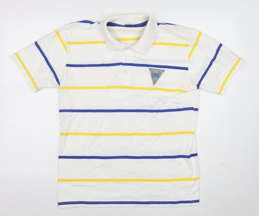 Mens UK Size L 100% Wolves 100% Cotton Polo Shirt