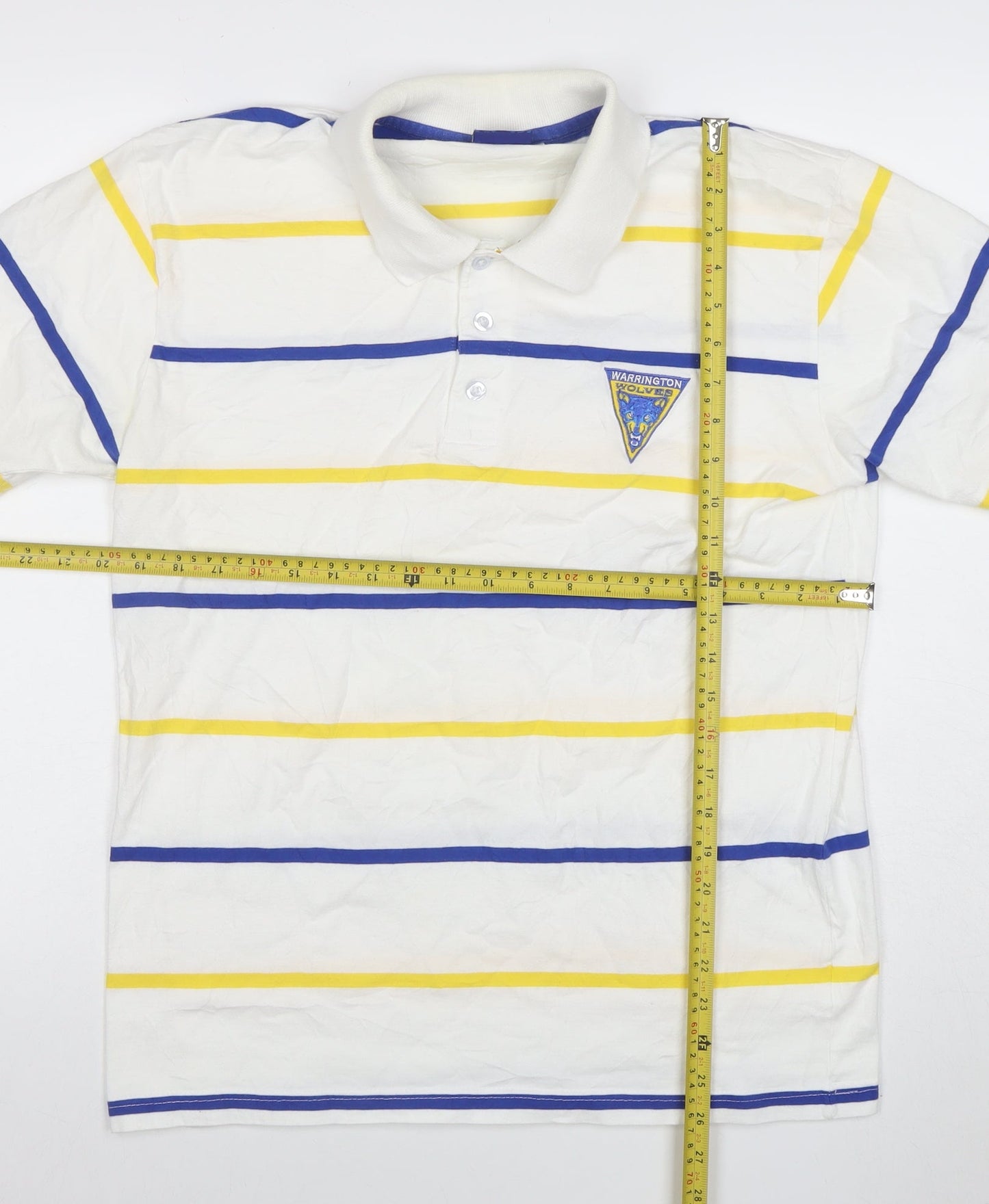 Mens UK Size L 100% Wolves 100% Cotton Polo Shirt