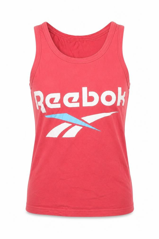 Womens UK Size 12 Reebok Red Gym & Training Running & Jogging Yoga Tank