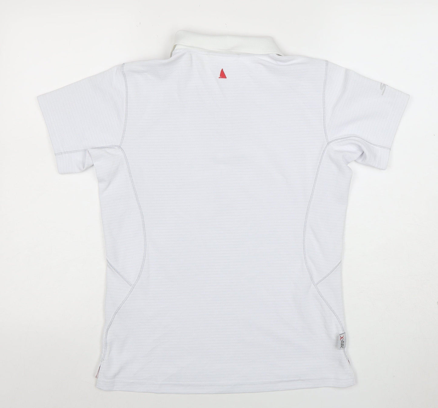 Womens UK Size 12 MUSTO White Basic Polo