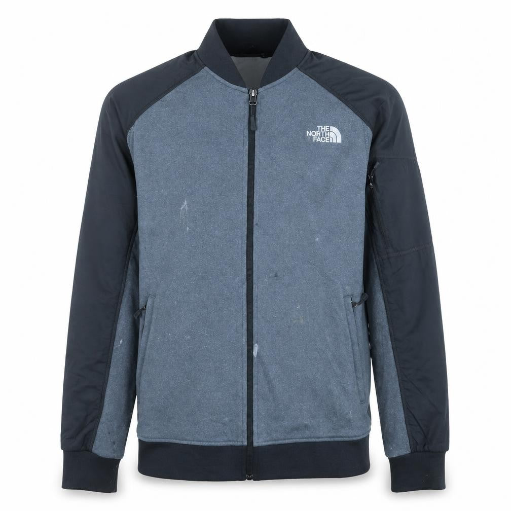 Mens UK Size M The North Face Grey Full Zip Sweatshirt