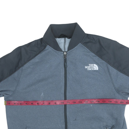 Mens UK Size M The North Face Grey Full Zip Sweatshirt