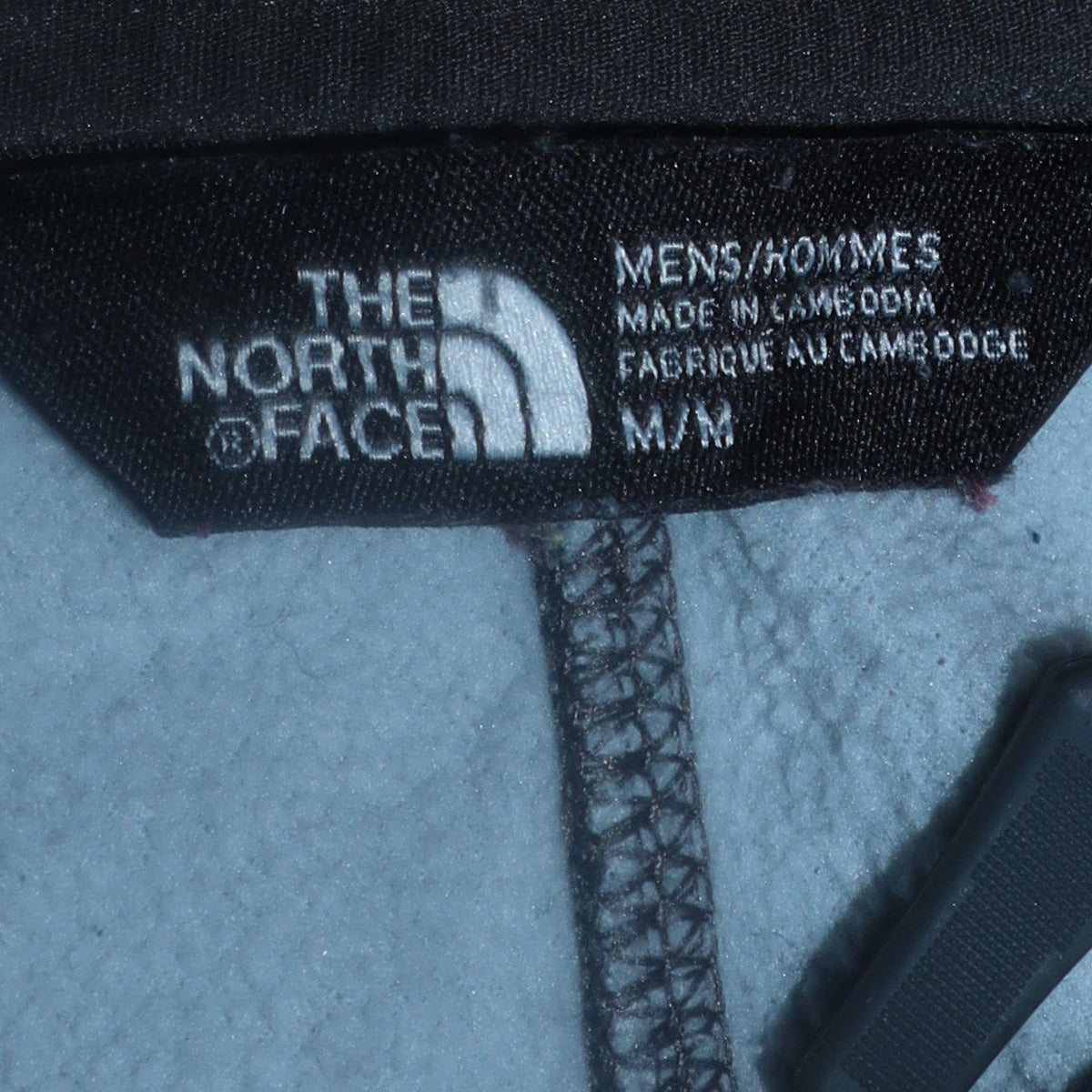 Mens UK Size M The North Face Grey Full Zip Sweatshirt
