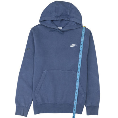 Mens UK Size M Nike Blue Pullover Hoodie