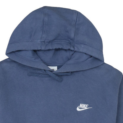Mens UK Size M Nike Blue Pullover Hoodie
