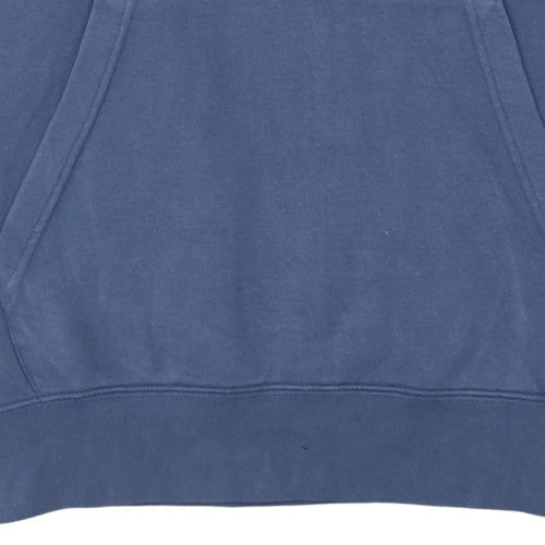 Mens UK Size M Nike Blue Pullover Hoodie