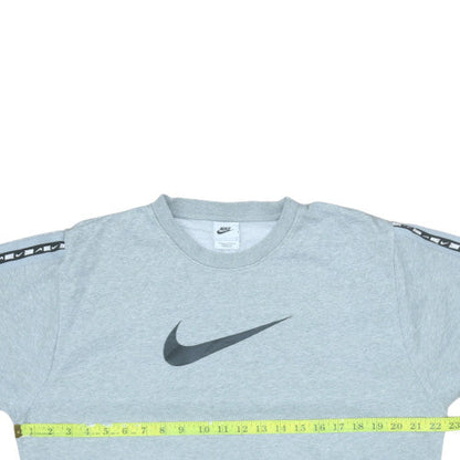 Mens UK Size S Nike Grey Pullover Sweatshirt