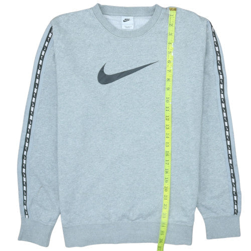 Mens UK Size S Nike Grey Pullover Sweatshirt
