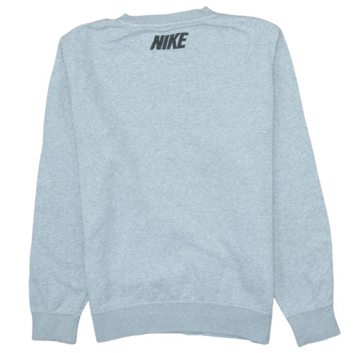Mens UK Size S Nike Grey Pullover Sweatshirt