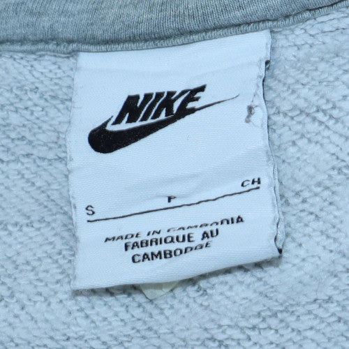 Mens UK Size S Nike Grey Pullover Sweatshirt