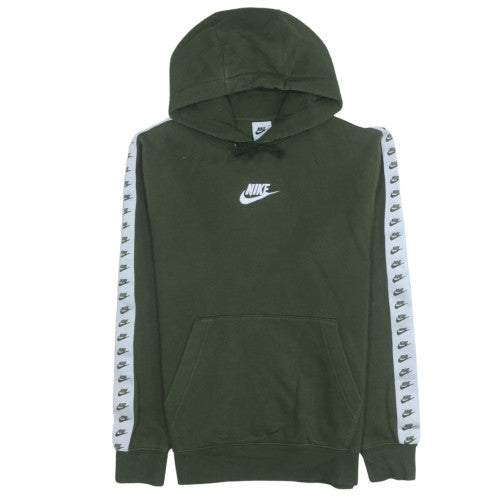 Mens UK Size S Nike Green Pullover Hoodie