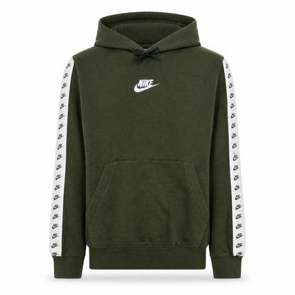 Mens UK Size S Nike Green Pullover Hoodie