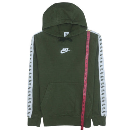 Mens UK Size S Nike Green Pullover Hoodie