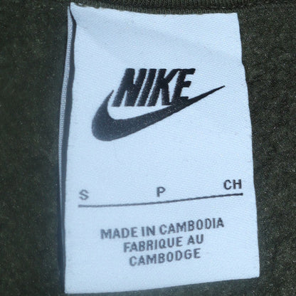 Mens UK Size S Nike Green Pullover Hoodie