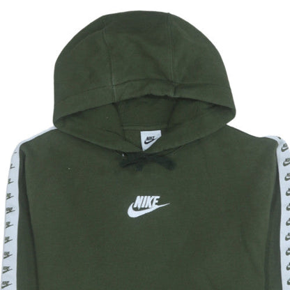 Mens UK Size S Nike Green Pullover Hoodie