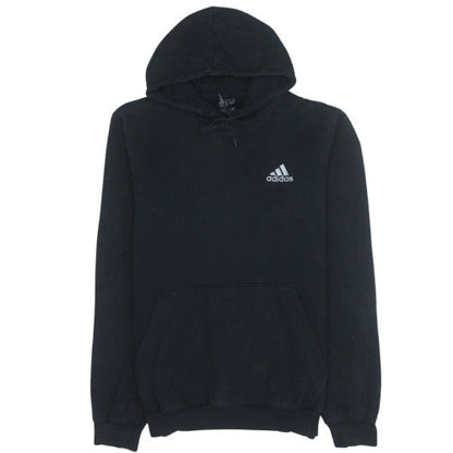 Mens UK Size S adidas Black Pullover Hoodie