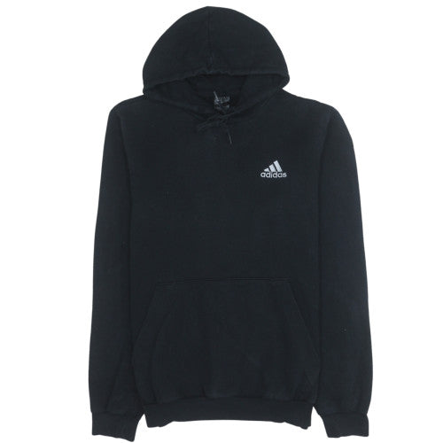 Mens UK Size S adidas Black Pullover Hoodie
