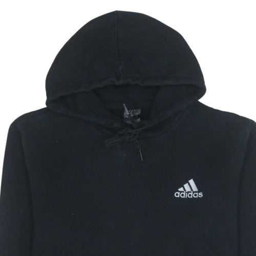 Mens UK Size S adidas Black Pullover Hoodie