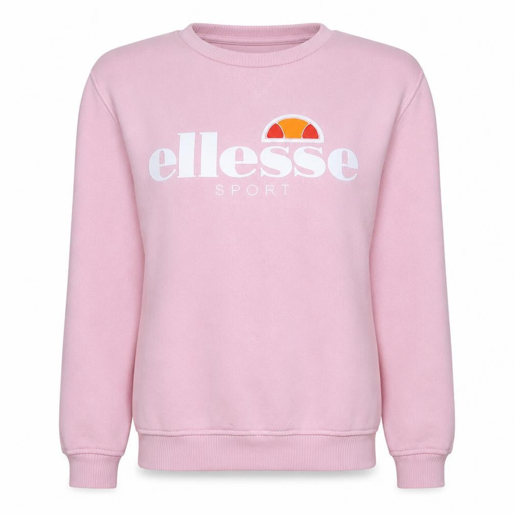 Womens UK Size 10 ellesse Pink Pullover Sweatshirt