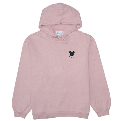 Womens UK Size XL Disney Pink Pullover Hoodie