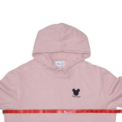 Womens UK Size XL Disney Pink Pullover Hoodie