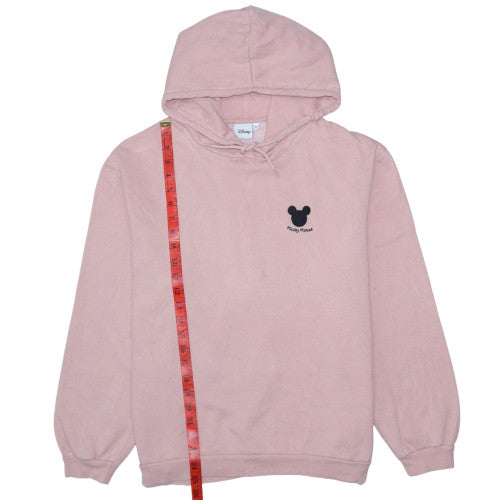 Womens UK Size XL Disney Pink Pullover Hoodie