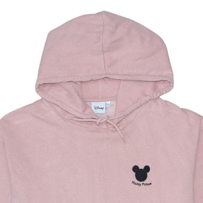 Womens UK Size XL Disney Pink Pullover Hoodie