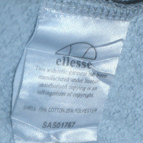 Mens UK Size L ellesse Grey Pullover Sweatshirt