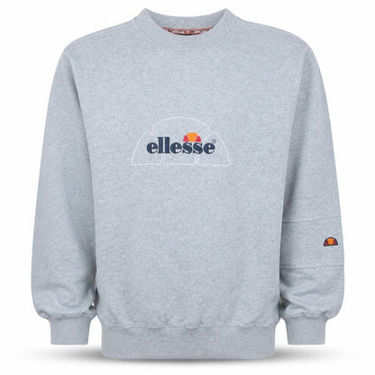 Mens UK Size S ellesse Grey Pullover Sweatshirt