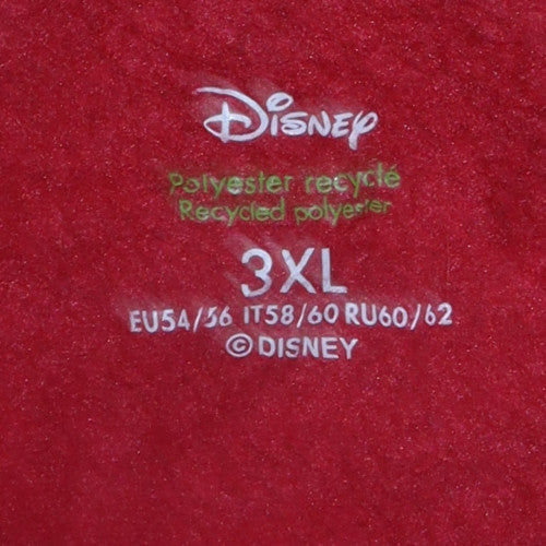 Womens UK Size 3XL Disney Red Pullover Sweatshirt