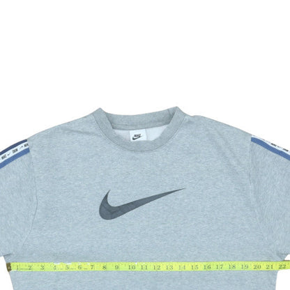 Mens UK Size S Nike Grey Pullover Sweatshirt