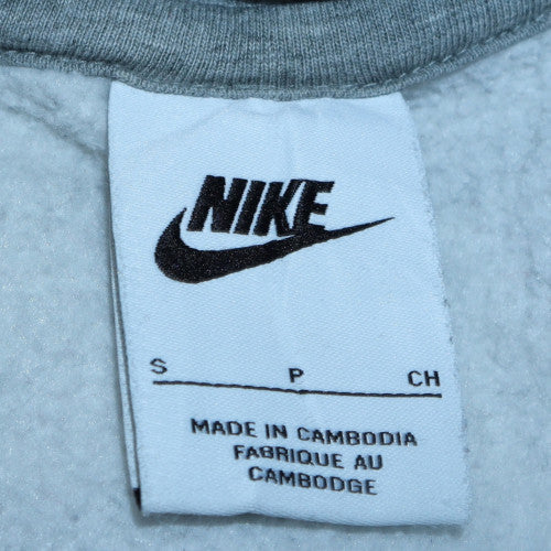 Mens UK Size S Nike Grey Pullover Sweatshirt