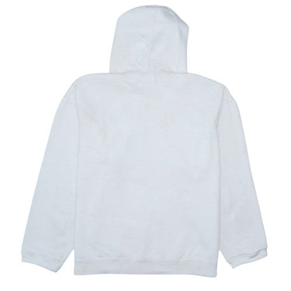 Mens UK Size L FILA White Pullover Hoodie